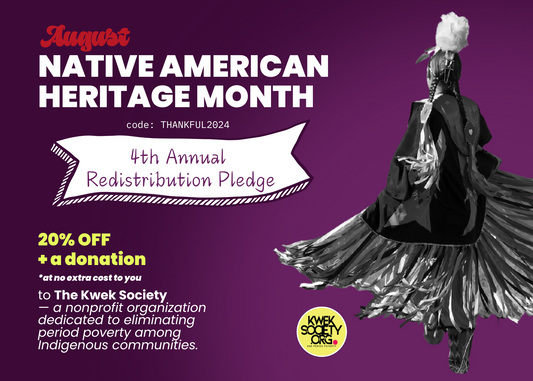 4th Annual Redistribution Pledge: Ending Period Poverty