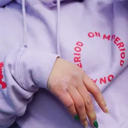 How much blood does the average person lose while on their period?