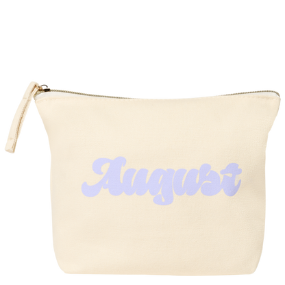 August Zipper Pouch