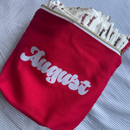 August Zipper Pouch
